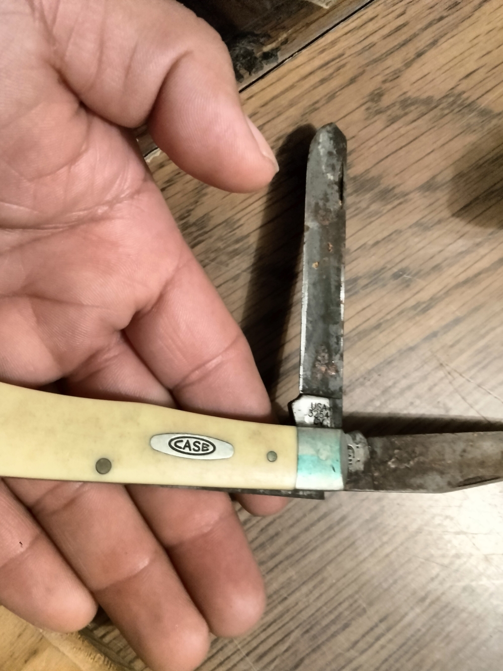 2 blade Case USA 3254 CV knife - Picture 3 of 16
